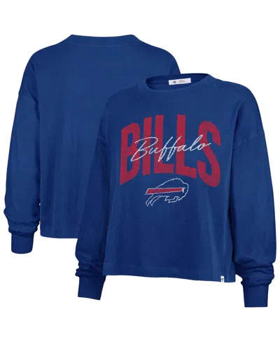 47 Brand '47 Royal Buffalo Bills Muse Sydney Long Sleeve T-shirt In Blue