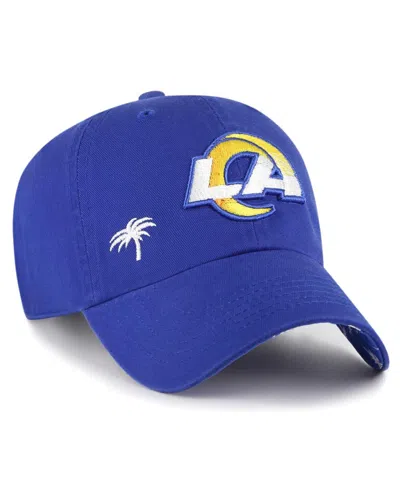 47 Brand Women's Royal Los Angeles Rams Confetti Icon Clean Up Adjustable Hat