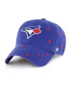 47 Brand Women's Royal Toronto Blue Jays Confetti Clean Up Adjustable Hat
