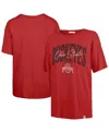 47 BRAND WOMEN'S SCARLET OHIO STATE BUCKEYES MUSE SADIE T-SHIRT