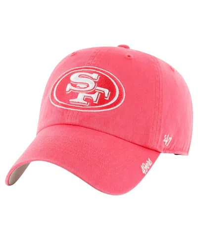 47 Brand Women's Scarlet San Francisco 49ers Luminance Cheer Clean Up Adjustable Hat