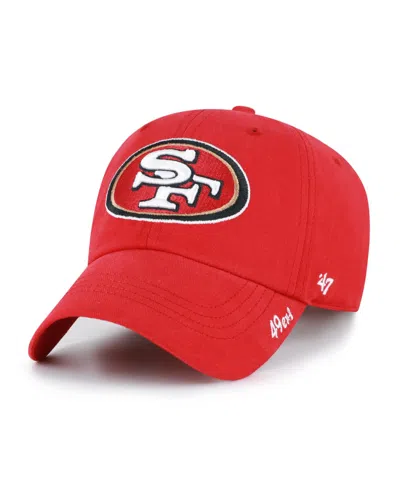 47 Brand Women's Scarlet San Francisco 49ers Miata Clean Up Adjustable Hat