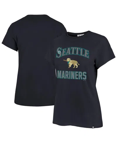 47 Brand Women's Seattle Mariners Frankie Lived-in T-shirt In Black