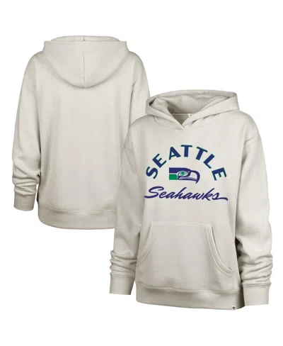 47 Brand Women's Seattle Seahawks Whirlwind Naomi Graphic Dropped-shoulder Hoodie In Multi