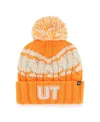 47 Brand Women's Tennessee Orange Tennessee Volunteers Emma Cuffed With Pom Knit Hat In Orange
