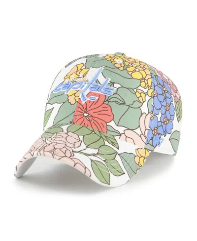 47 Brand Women's Washington Capitals Florentina Clean Up Adjustable Hat In Multi