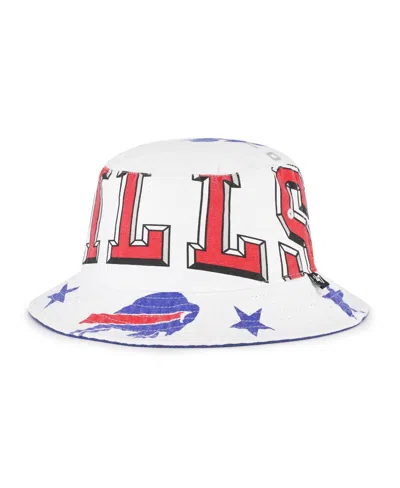 47 Brand Women's White Buffalo Bills Energize Bucket Hat