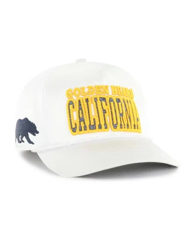 47 Brand Women's White West Virginia Mountaineers Outspoken Hitch Adjustable Hat