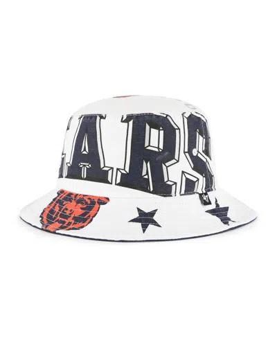 47 Brand Women's White Chicago Bears Energize Bucket Hat