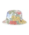 47 Brand Women's White Cincinnati Bengals Florentina Bucket Hat