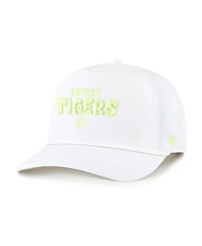 47 Brand Women's White Detroit Tigers Bright Side Adjustable Hitch Hat