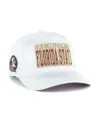 47 Brand Women's White Florida State Seminoles Outspoken Hitch Adjustable Hat In White