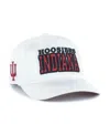 47 Brand Women's White Indiana Hoosiers Outspoken Hitch Adjustable Hat In White