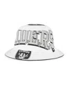 47 Brand Women's White Las Vegas Raiders Energize Bucket Hat In Neutral