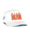 47 Brand Women's White Miami Dolphins Outspoken Hitch Adjustable Hat In White