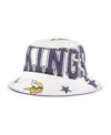 47 Brand Women's White Minnesota Vikings Energize Bucket Hat In White