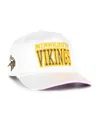 47 Brand Women's White Minnesota Vikings Outspoken Hitch Adjustable Hat In White
