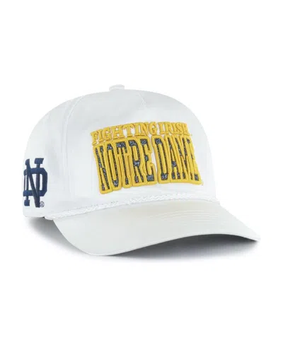 47 Brand Women's White Notre Dame Fighting Irish Outspoken Hitch Adjustable Hat