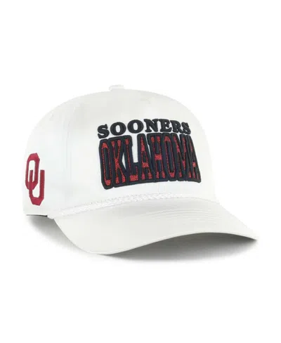 47 Brand Women's White Oklahoma Sooners Outspoken Hitch Adjustable Hat