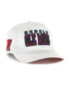 47 Brand Women's White Ole Miss Rebels Outspoken Hitch Adjustable Hat In White