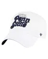 47 Brand Women's White Penn State Nittany Lions Pensacola Clean Up Adjustable Hat In White