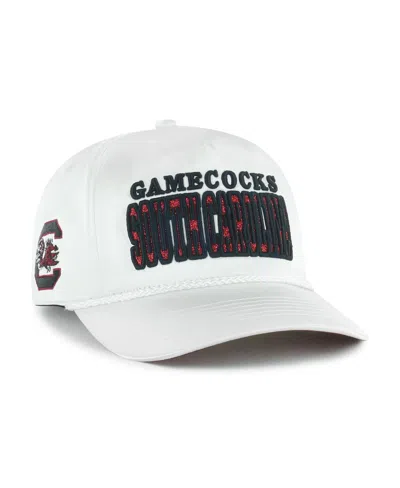 47 Brand Women's White South Carolina Gamecocks Outspoken Hitch Adjustable Hat