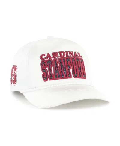 47 Brand Women's White Stanford Cardinal Outspoken Hitch Adjustable Hat