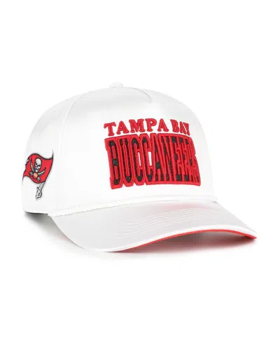 47 Brand Women's White Tampa Bay Buccaneers Outspoken Hitch Adjustable Hat
