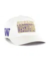 47 Brand Women's White Washington Huskies Outspoken Hitch Adjustable Hat In White