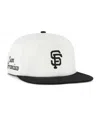 47 Brand Women's White/black San Francisco Giants Foundation Captain Snapback Hat