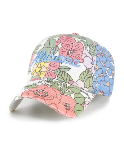 47 Brand Women'sâ Alabama Crimson Tide Florentina Clean Up Adjustable Hat In Multi