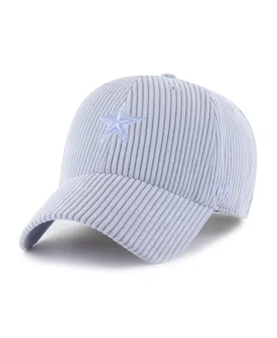 47 Brand Women'sâ Light Blue Dallas Cowboys Mellow Clean Up Adjustable Hat