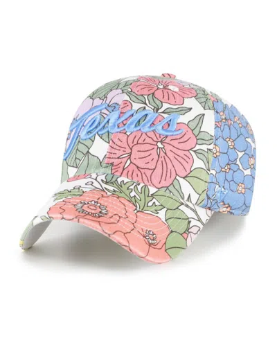 47 Brand Women'sâ Texas Longhorns Florentina Clean Up Adjustable Hat In Multi