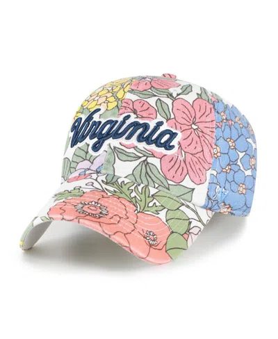 47 Brand Women'sâ Virginia Cavaliers Florentina Clean Up Adjustable Hat In Multi