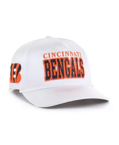 47 Brand Women'sâ White Cincinnati Bengals Outspoken Hitch Adjustable Hat