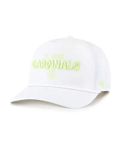 47 Brand Women'sâ White St. Louis Cardinals Bright Side Adjustable Hitch Hat