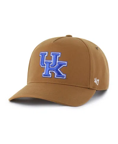 47 Brand X Carhartt Men's And Women's Brown Kentucky Wildcats Hitch Adjustable Hat