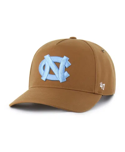 47 Brand X Carhartt Men's And Women's Brown North Carolina Tar Heels Hitch Adjustable Hat