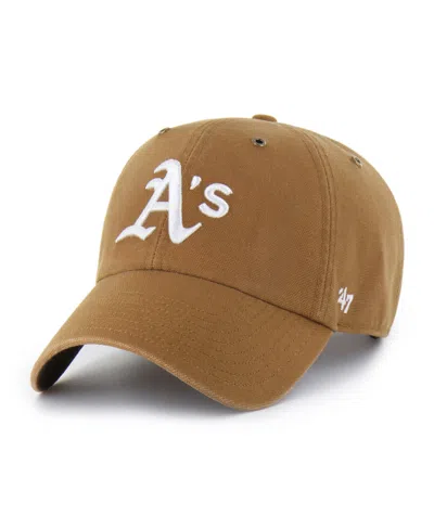 47 Brand X Carhartt Men's Brown Athletics Clean Up Adjustable Hat