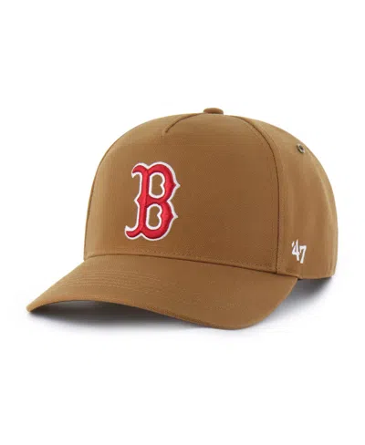 47 Brand X Carhartt Men's Brown Boston Red Sox Hitch Adjustable Hat