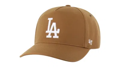 Pre-owned 47 Brand X Carhartt Mlb Los Angeles Dodgers Hitch Cap In Brown