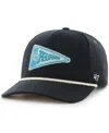 47 Brand X Stoney Clover Lane Men's And Women's Black Jacksonville Jaguars Touch Down Hitch Adjustable Hat In Black
