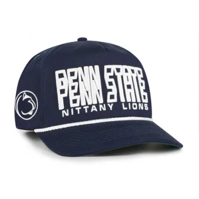 47 Brand Kids' Youth '47 Navy Penn State Nittany Lions Byline Hitch Adjustable Hat In Blue