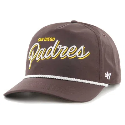 47 ' Brown San Diego Padres Fairway Hitch Adjustable Hat