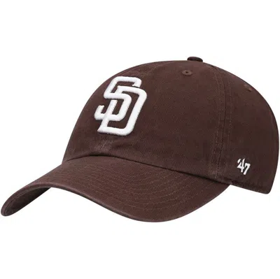 47 ' Brown San Diego Padres Heritage Clean Up Adjustable Hat