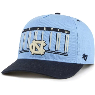 47 ' Carolina Blue North Carolina Tar Heels Double Header Hitch Adjustable Hat In Light Blue