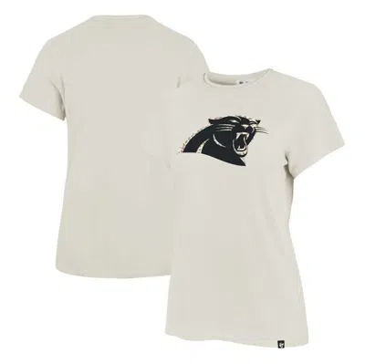47 Brand '47 Cream Carolina Panthers Panthera Frankie T-shirt