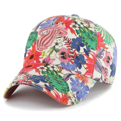47 ' Cream Miami Heat Pollinator Clean Up Adjustable Hat In Multi