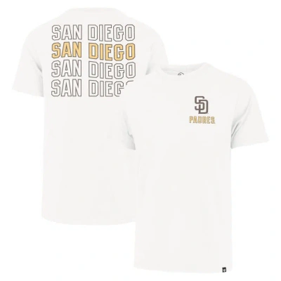 47 ' Cream San Diego Padres Hang Back Franklin T-shirt