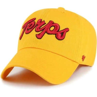 47 ' Gold Maryland Terrapins Vintage Clean Up Adjustable Hat